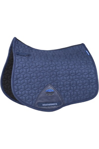 2026 WeatherBeeta Suede Elite Air-Tec All Purpose Saddle Pad 1030345 - Navy